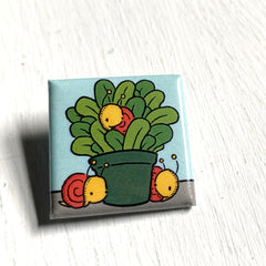 square plant pins