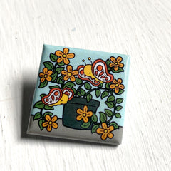 square plant pins