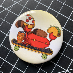 party crab bottle opener magnet