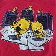 breakdancing bears youth t-shirt