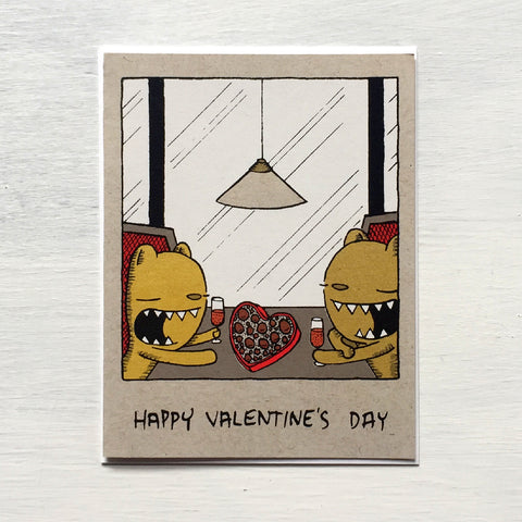 valentine date card