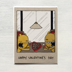 valentine date card