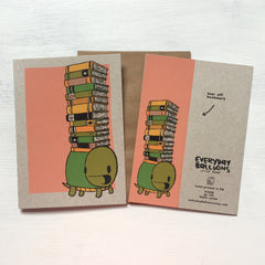 turtle bookmark card