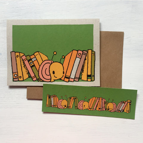 snail bookmark card