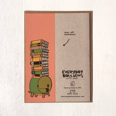 turtle bookmark card