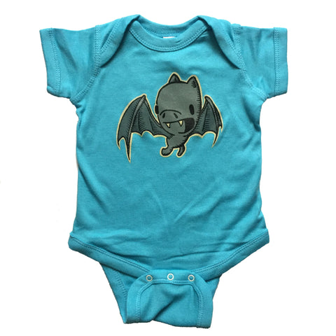 bat one piece bodysuit