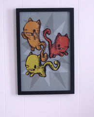 boom boom meow print (11x17)