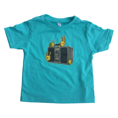 boombox buddies kids t-shirt