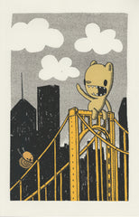 bridge buddies screen print (2nd edition) (11x17)