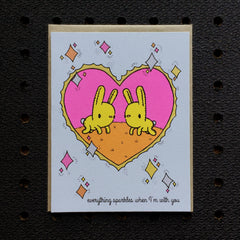 everything sparkles card