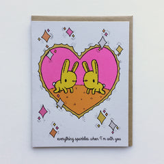 everything sparkles card