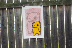 bear dude print (11x17)