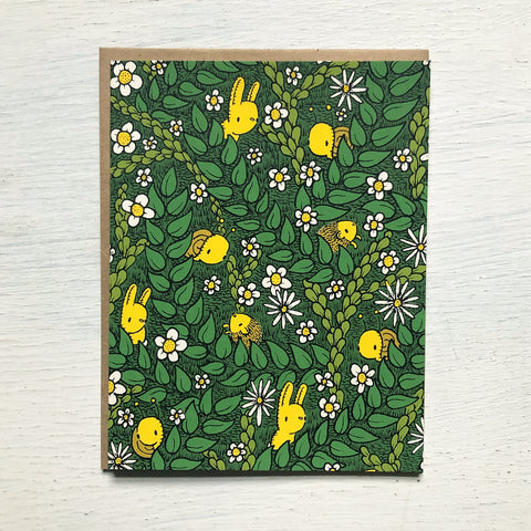 foliage friends card