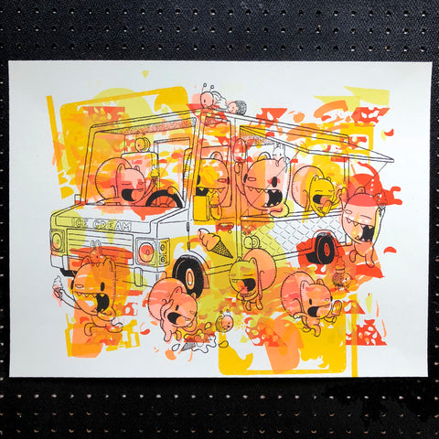 mono prints / test prints