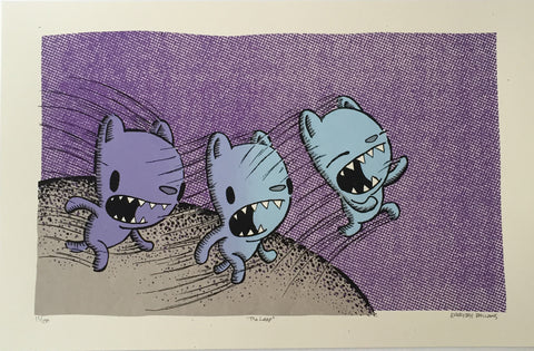 the leap screen print (11x17)