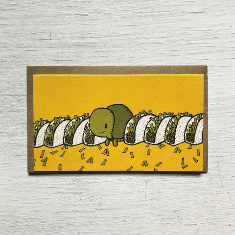 turtle tacos mini card